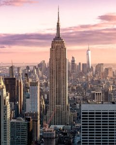 The Empire State Building in New York