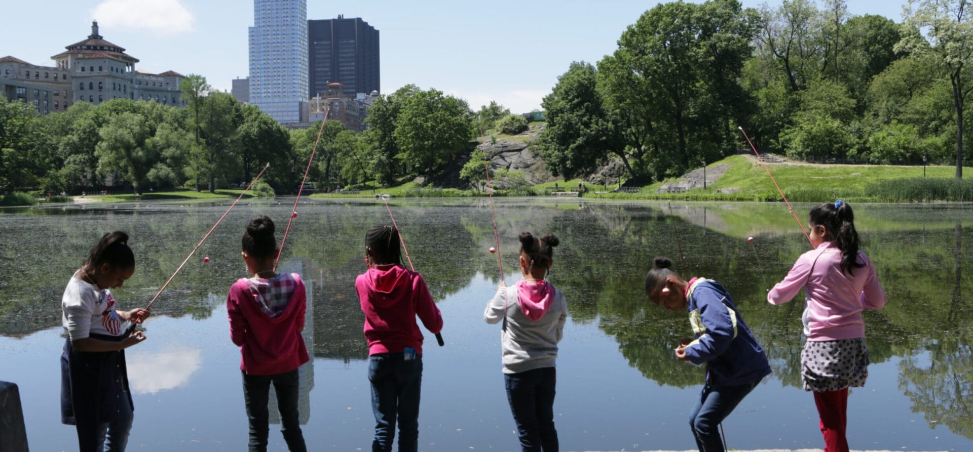 Catch-and-Release Fishing at the Harlem Meer
