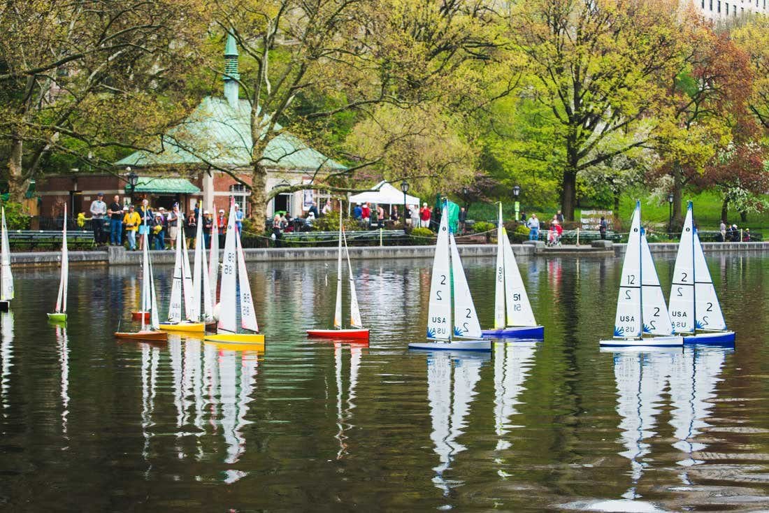 Model Boat Sailing at Conservatory Water | Kid-Friendly Activities