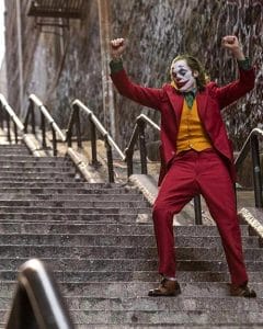 JOKER 2019 DC Films/Village Roadshow film with Joaquin Phoenix