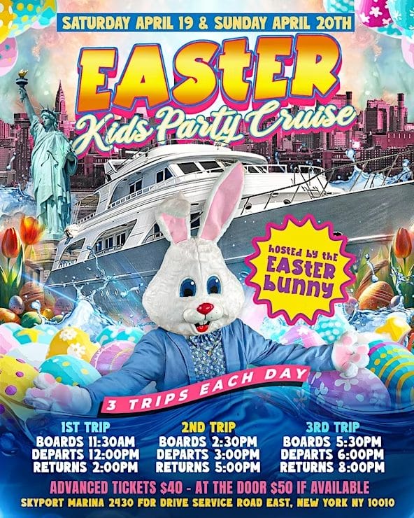 Easter kids Boat Party | Easter Sunday