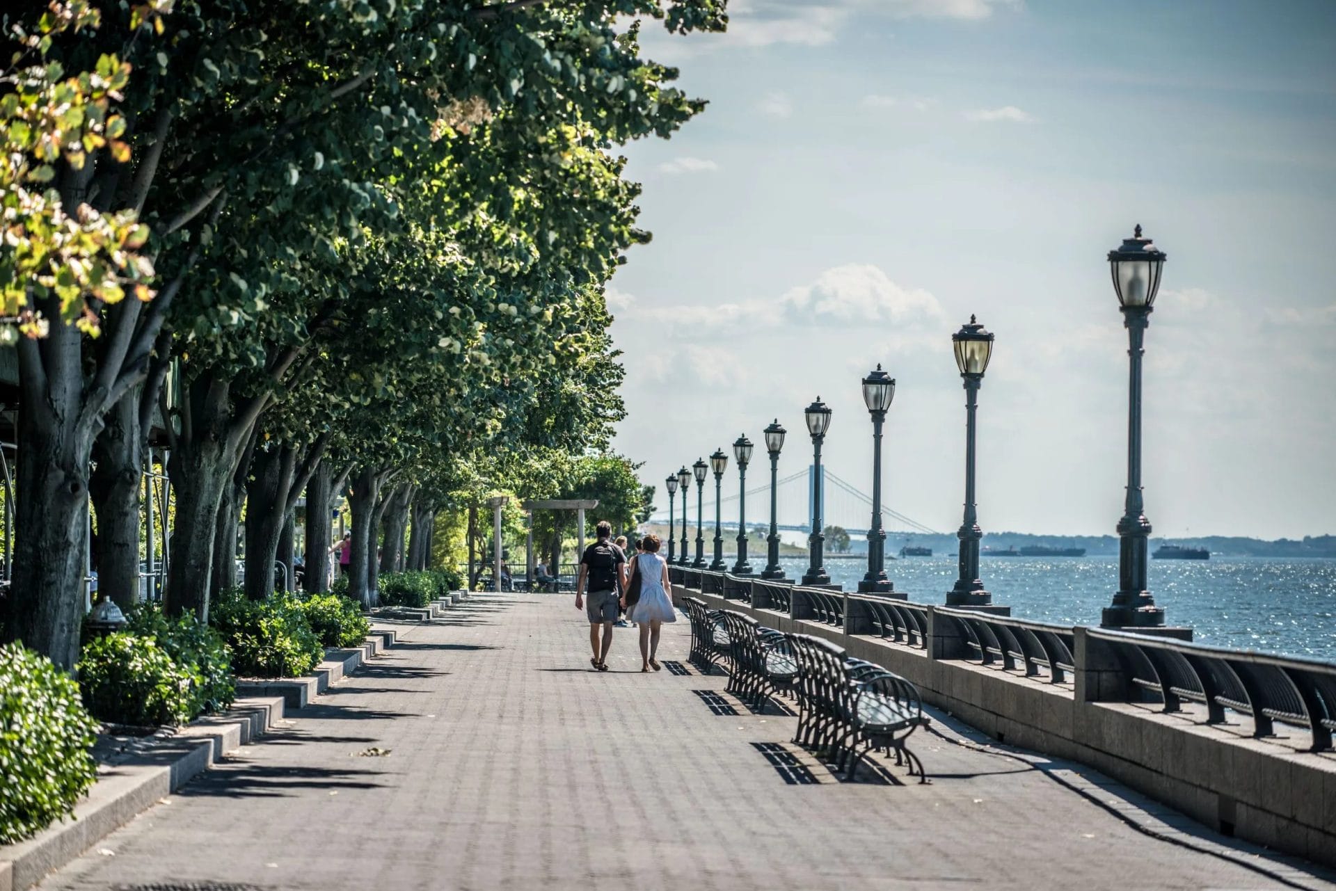City Esplanade | Near the statue of liberty