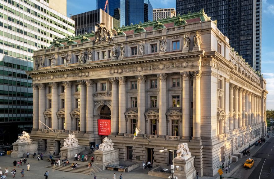 National Museum of the American Indian | Near the statue of liberty