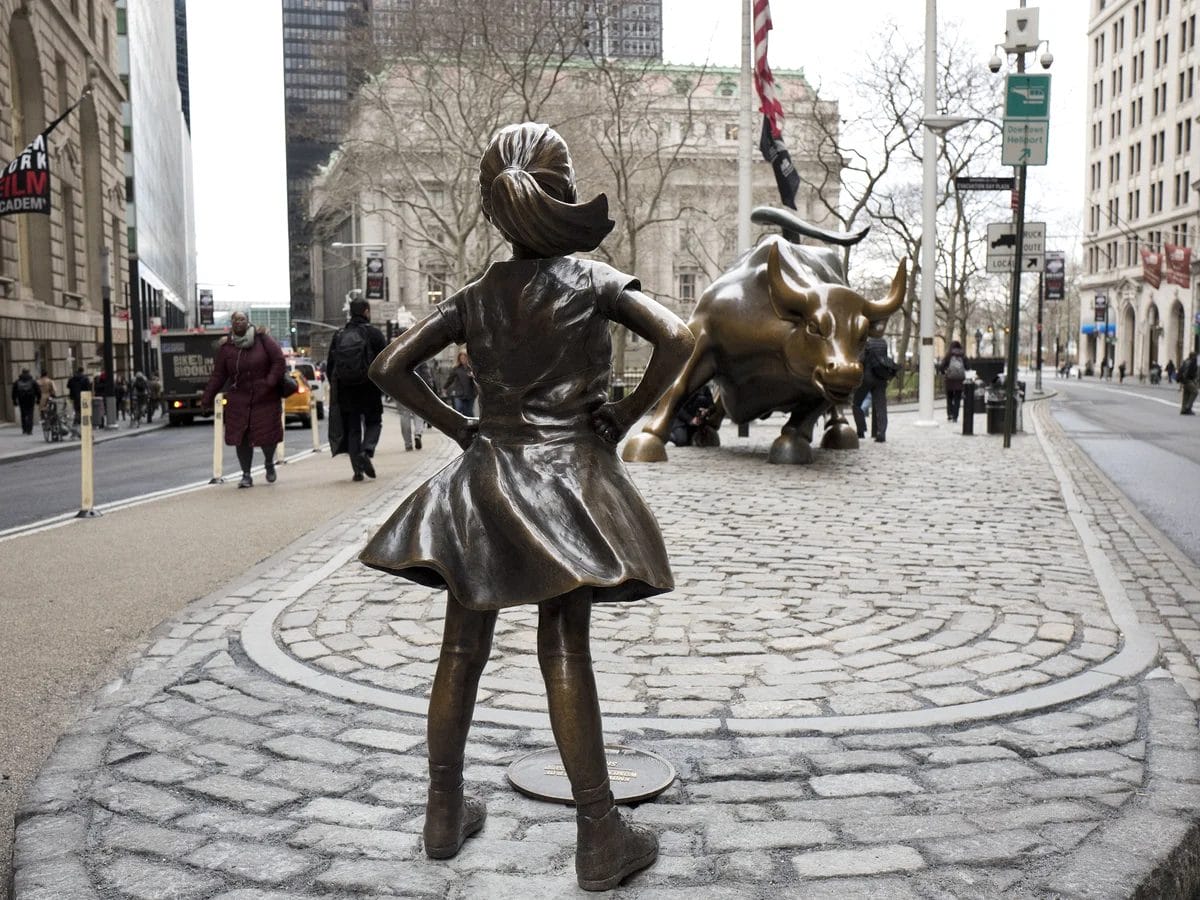 financial district | near the statue of liberty