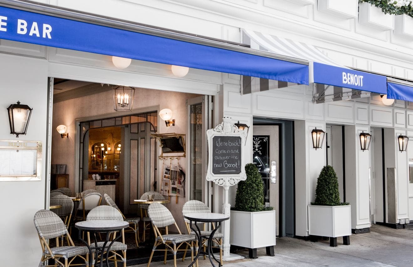 Benoit cafe in New York