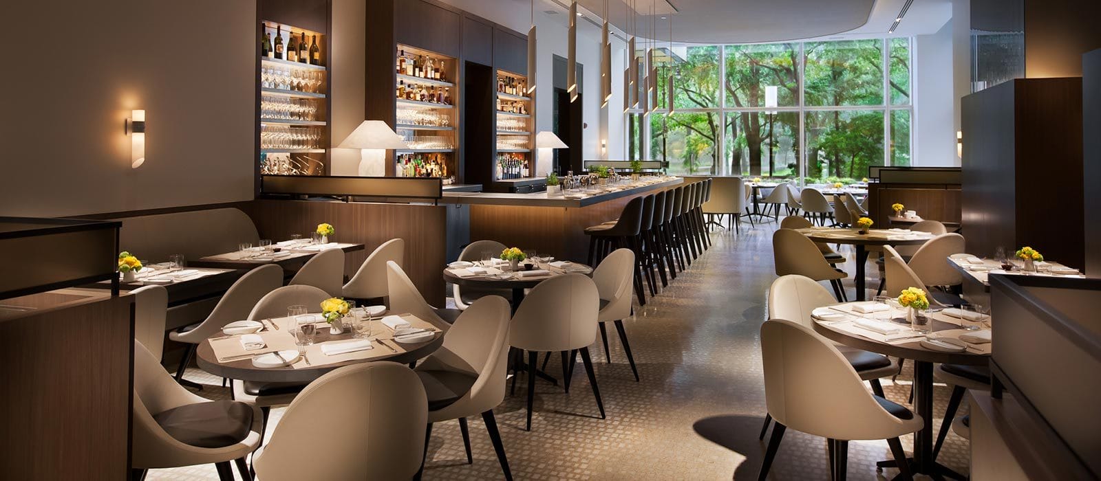 inside look of Nougatine at Jean-Georges
