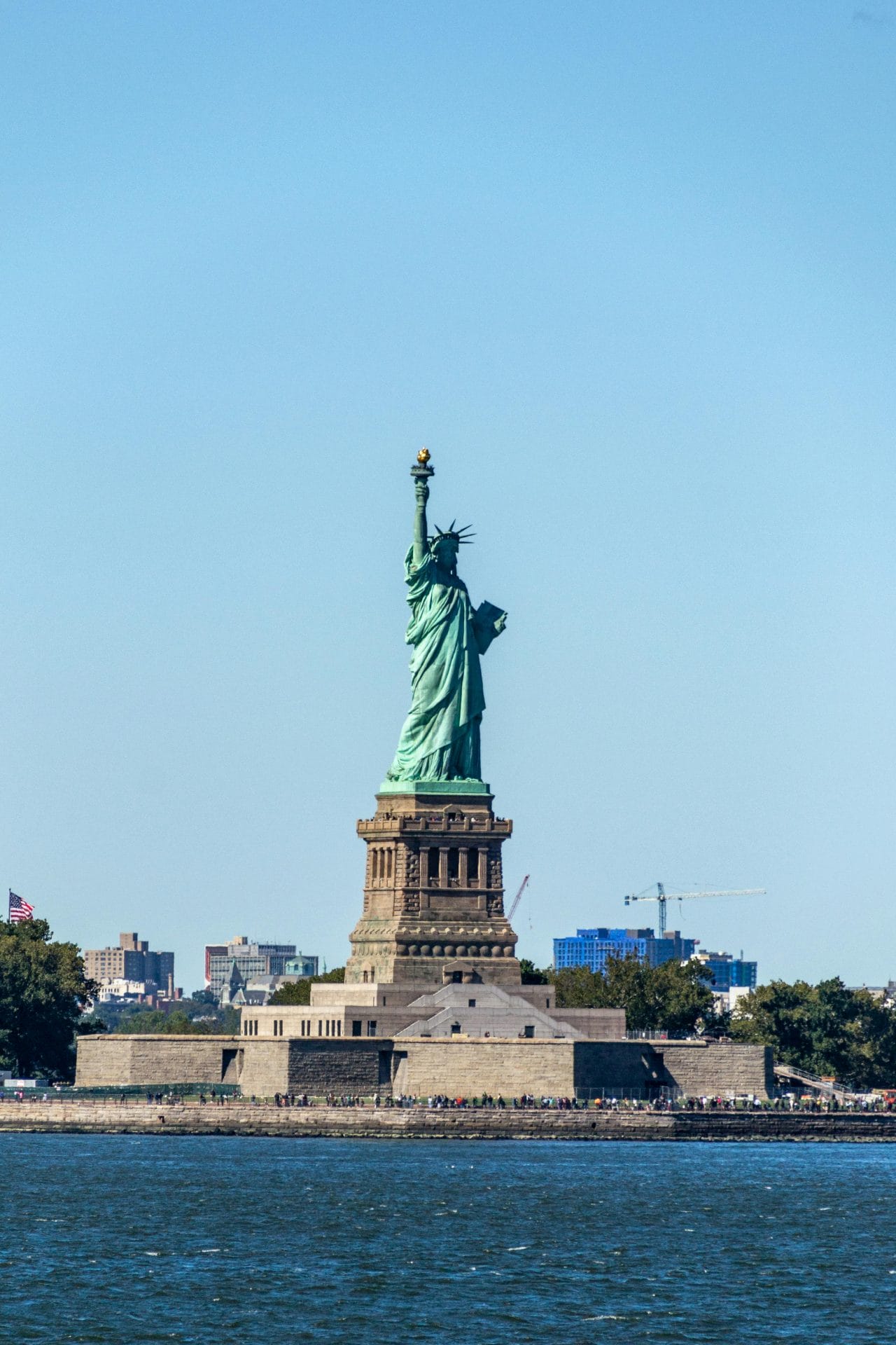 Statue of Liberty In Summer