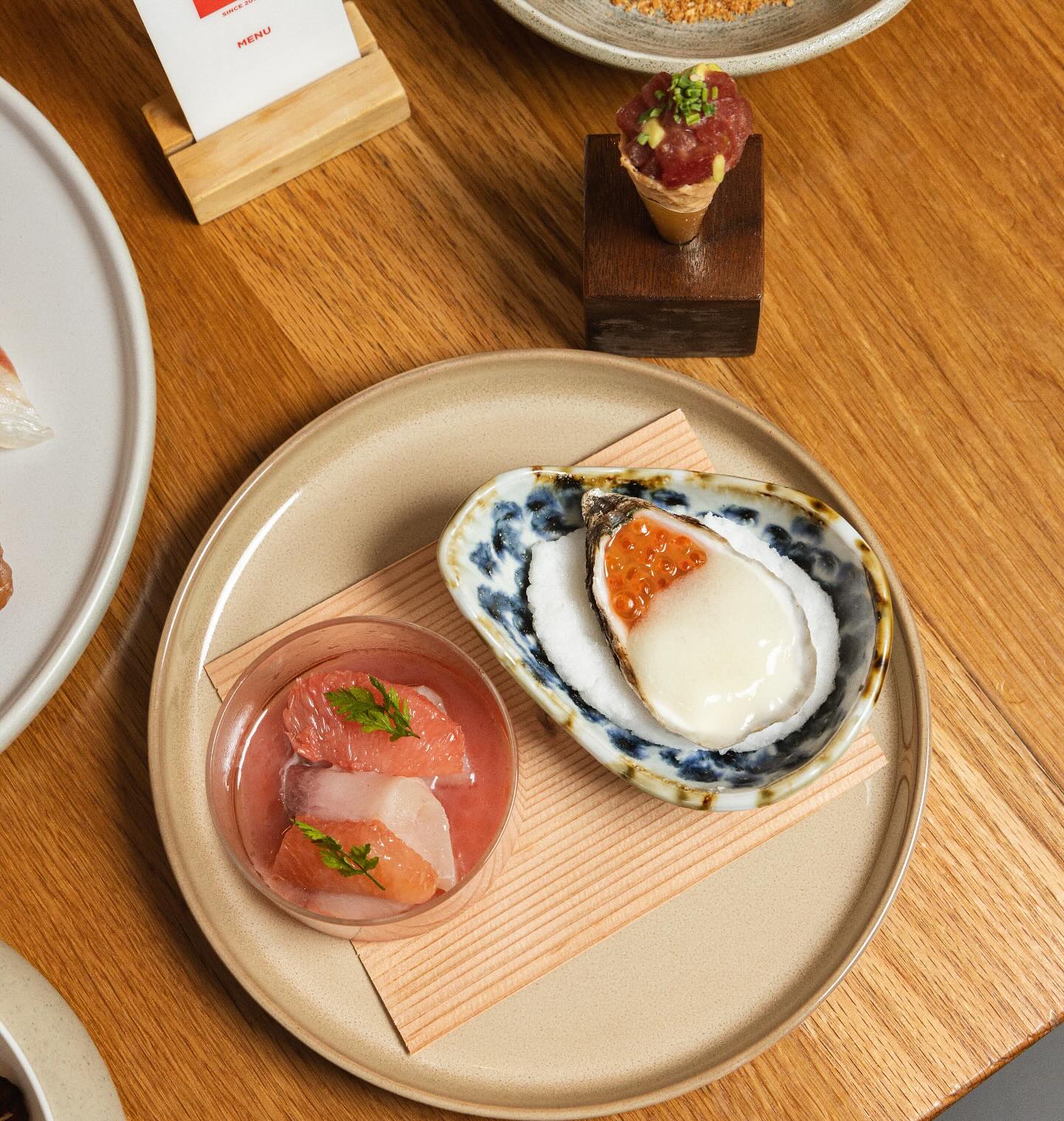 Top sushi restaurants in Manhattan.