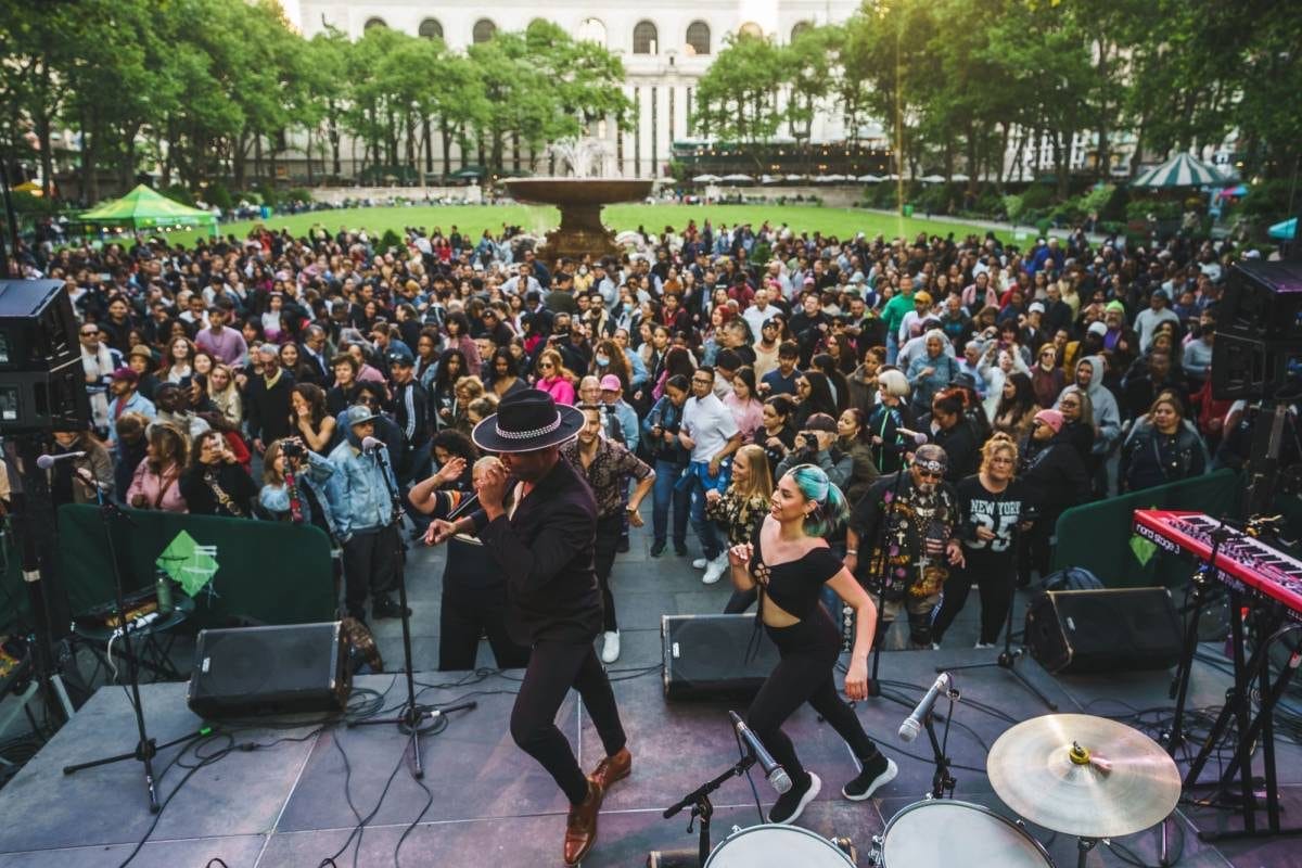 Bryant Park Dance Parties