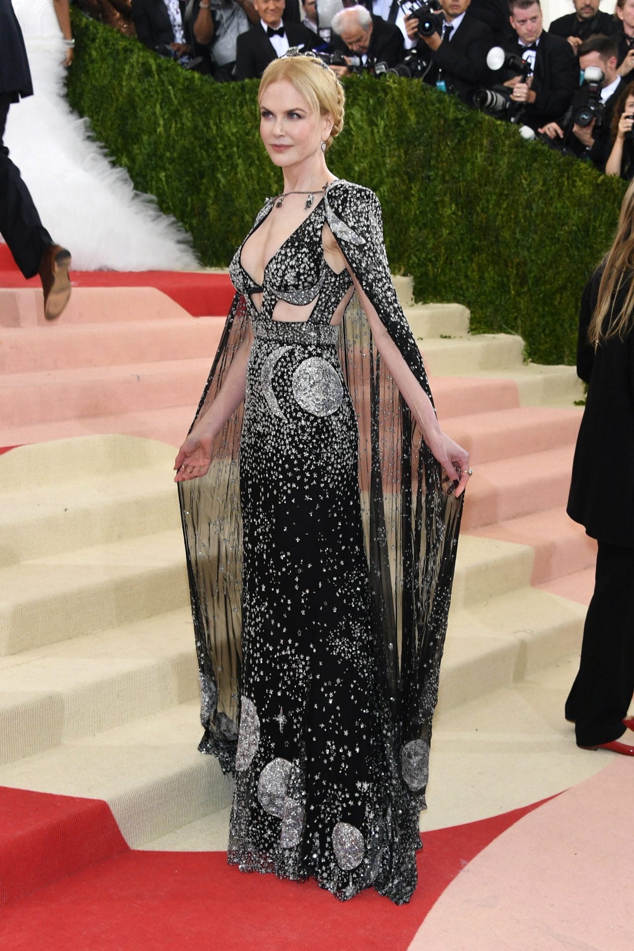Nicole Kidman wearing Embellishing moons with crystals