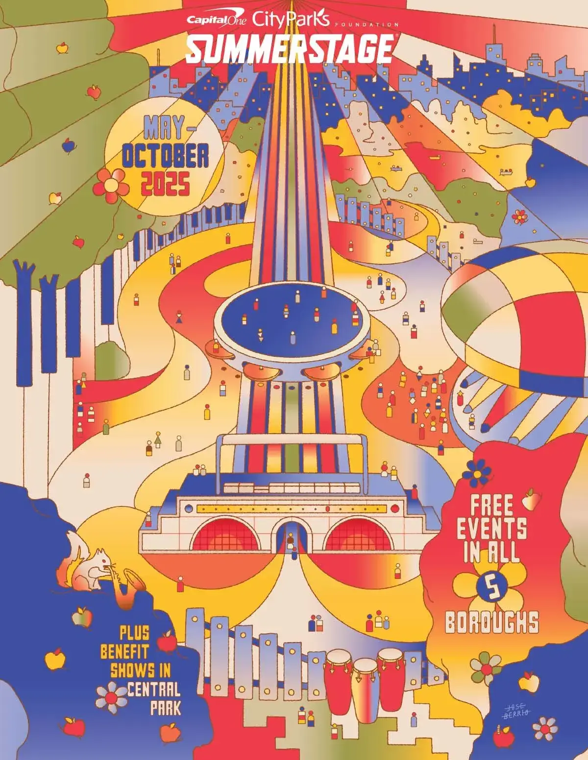 SummerStage brochure cover page