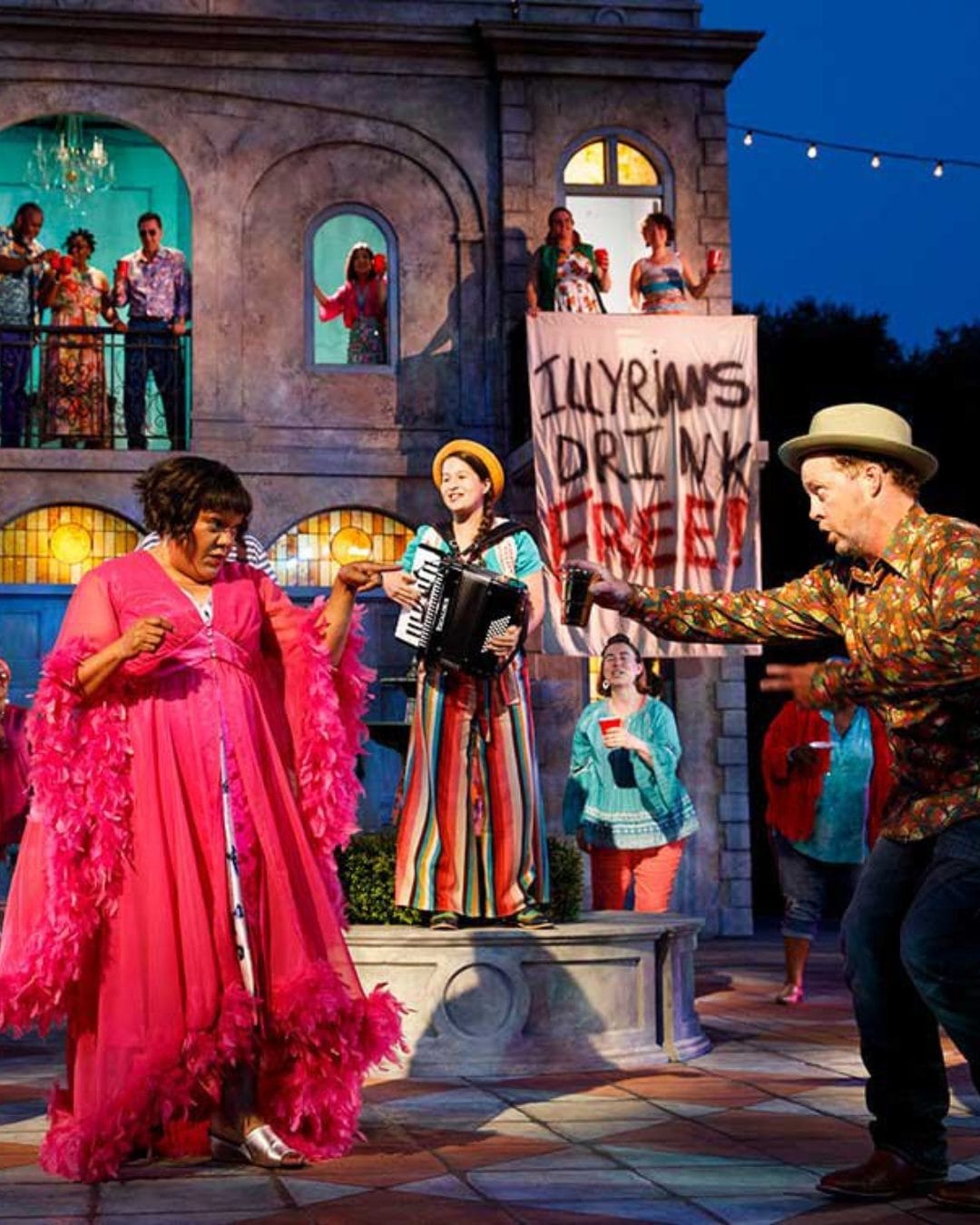 Shakespearan play at Central Park