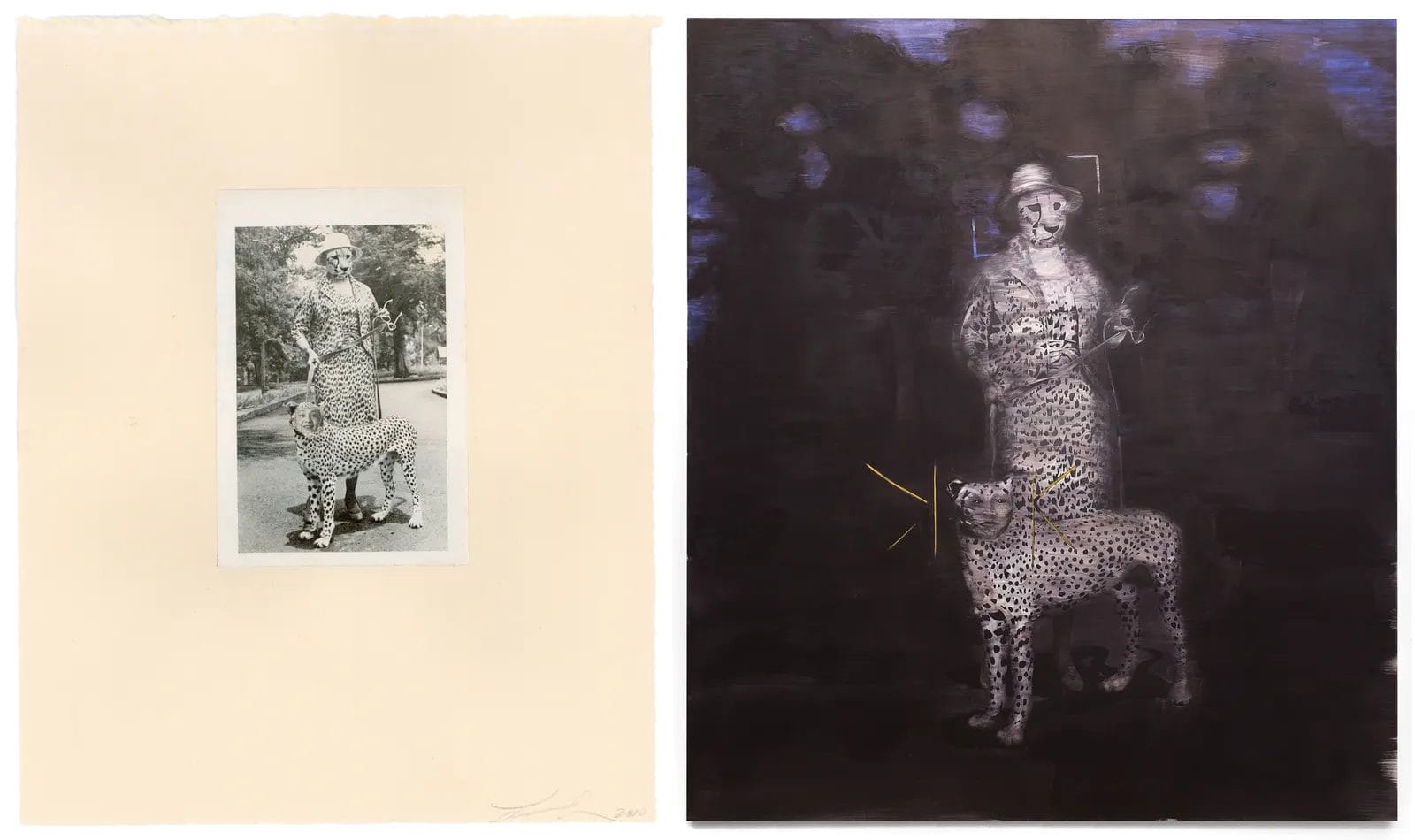 Art piece from Lorna Simpson: Source Notes museum exhibitions in New York City | Museum exhibitions in New York City