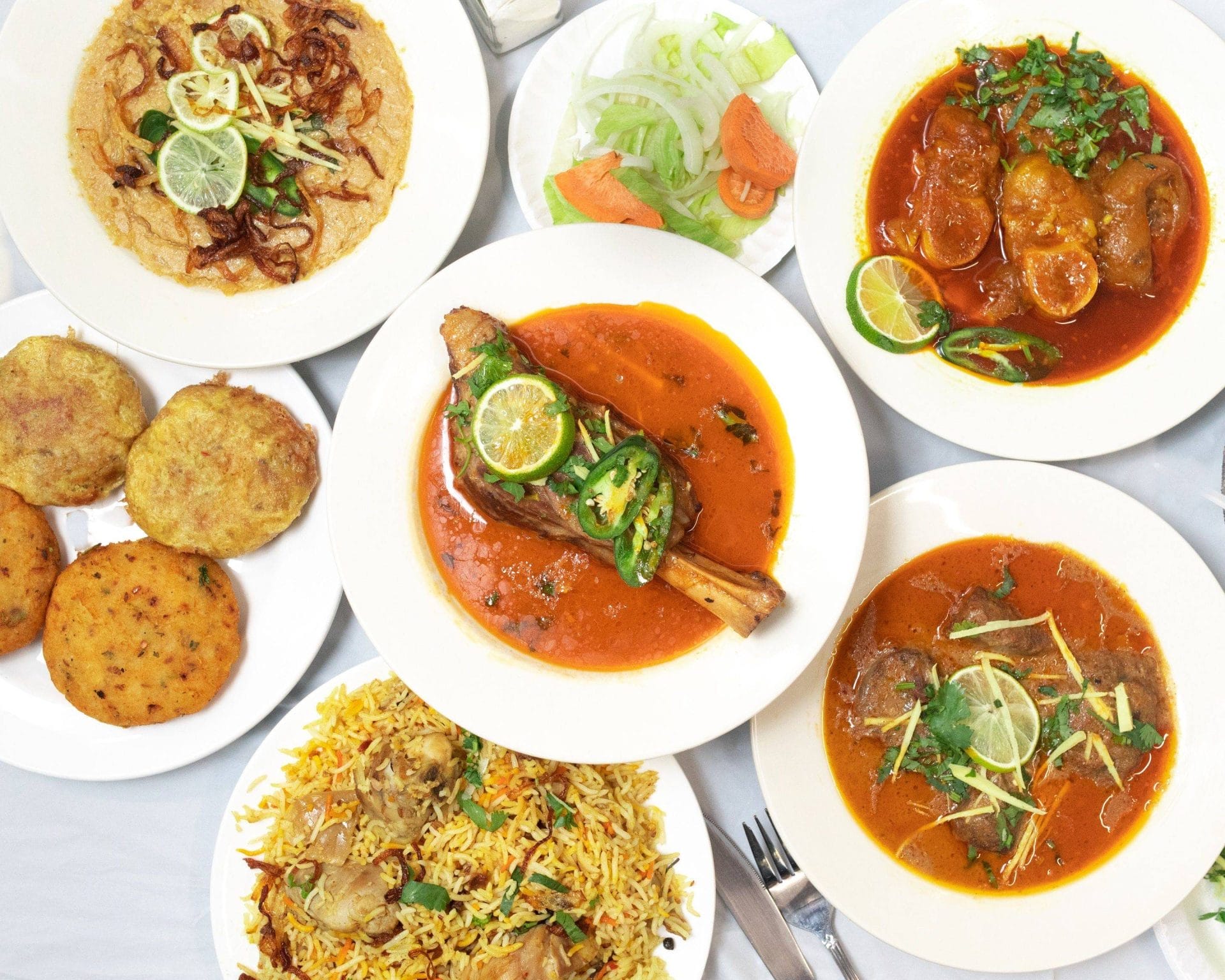 A go-to spot for late-night diners, Kashmir 9 serves flavorful curries and generously portioned biryanis, perfect for hearty appetites.
Pakistani food NYC