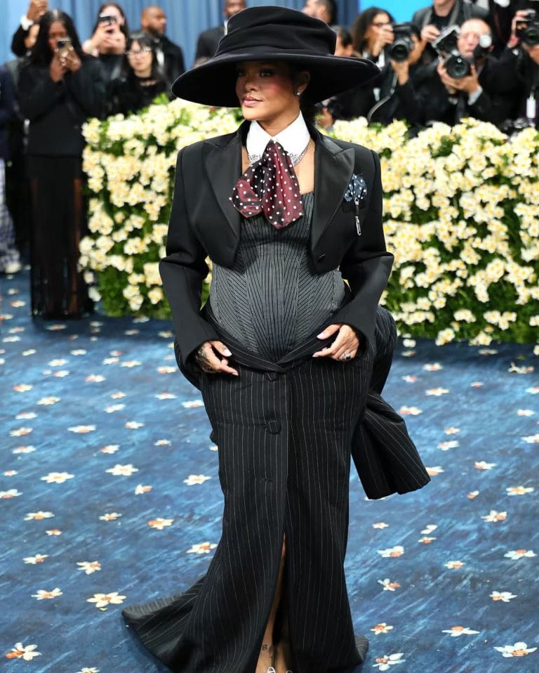 Rihanna and A$AP Rocky Reveal Third Pregnancy at Met Gala