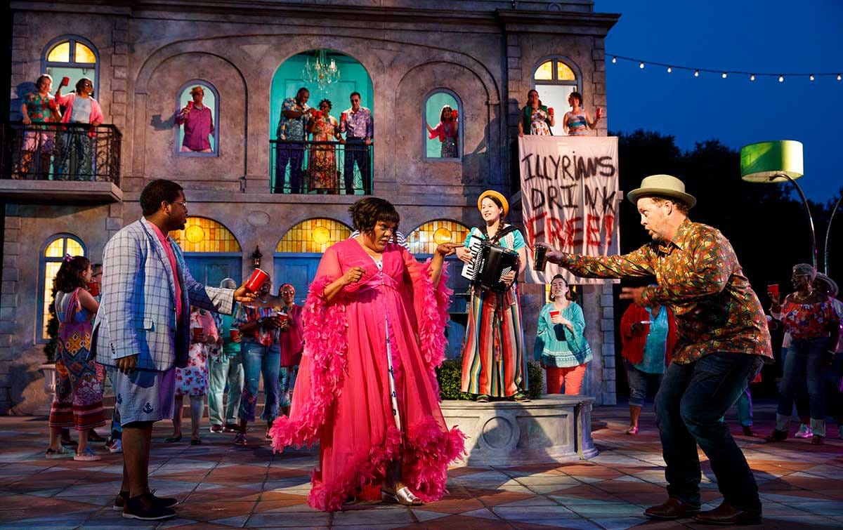 Shakespearan play at Central Park