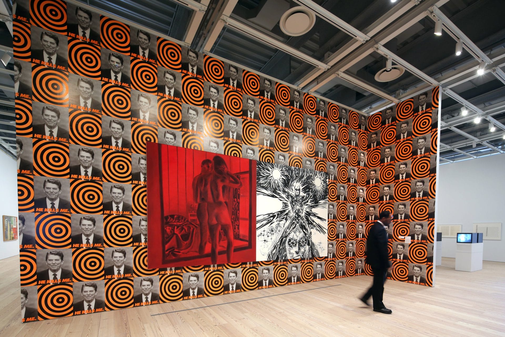 Exhibit at the Whitney Museum