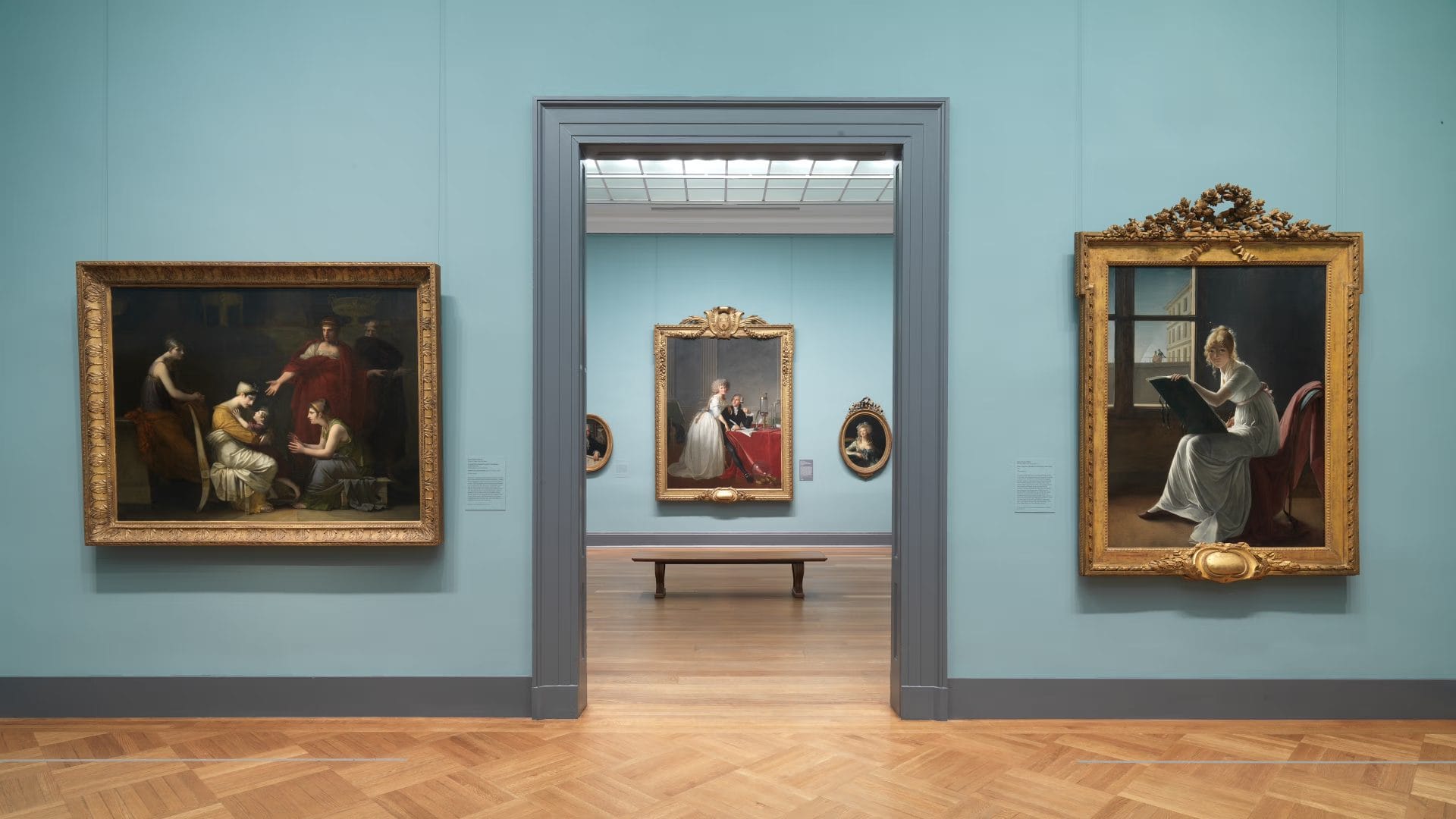 Painting exhibit at The Met