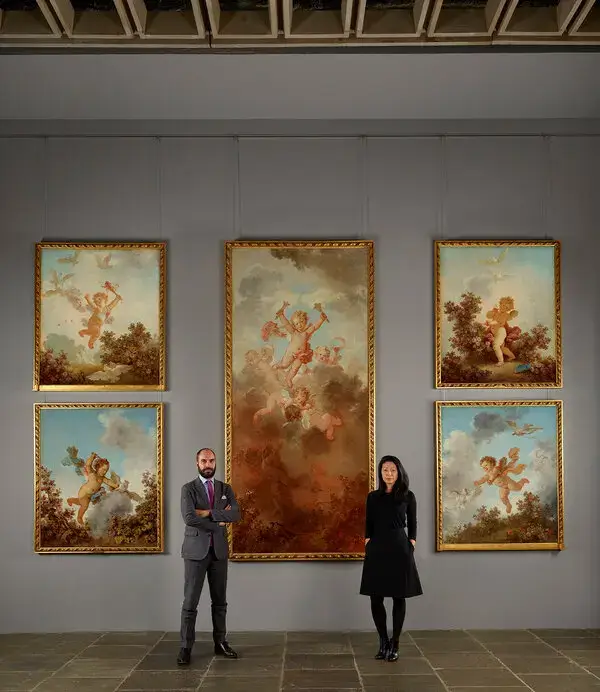 Art exhibition at The Frick Museum