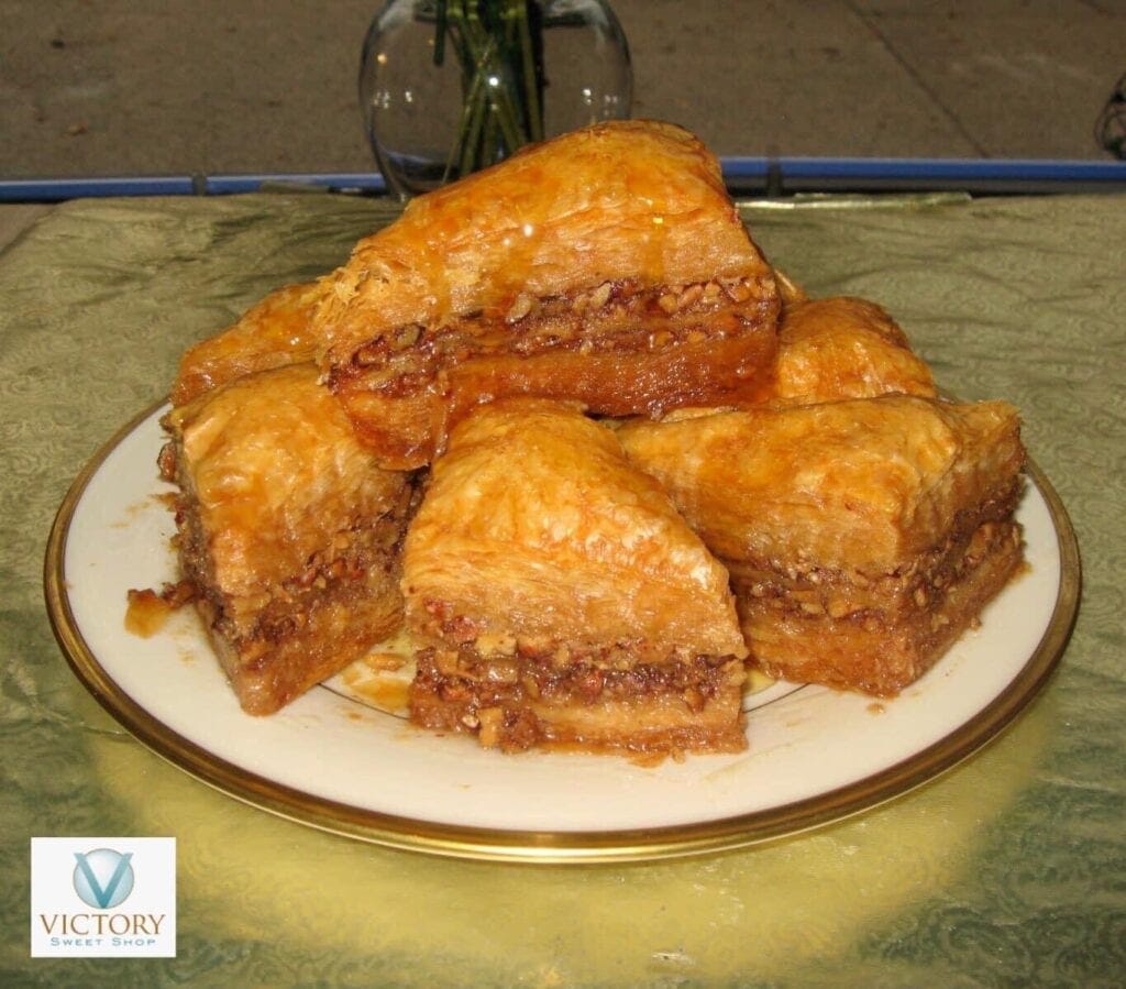 Baklva on plate