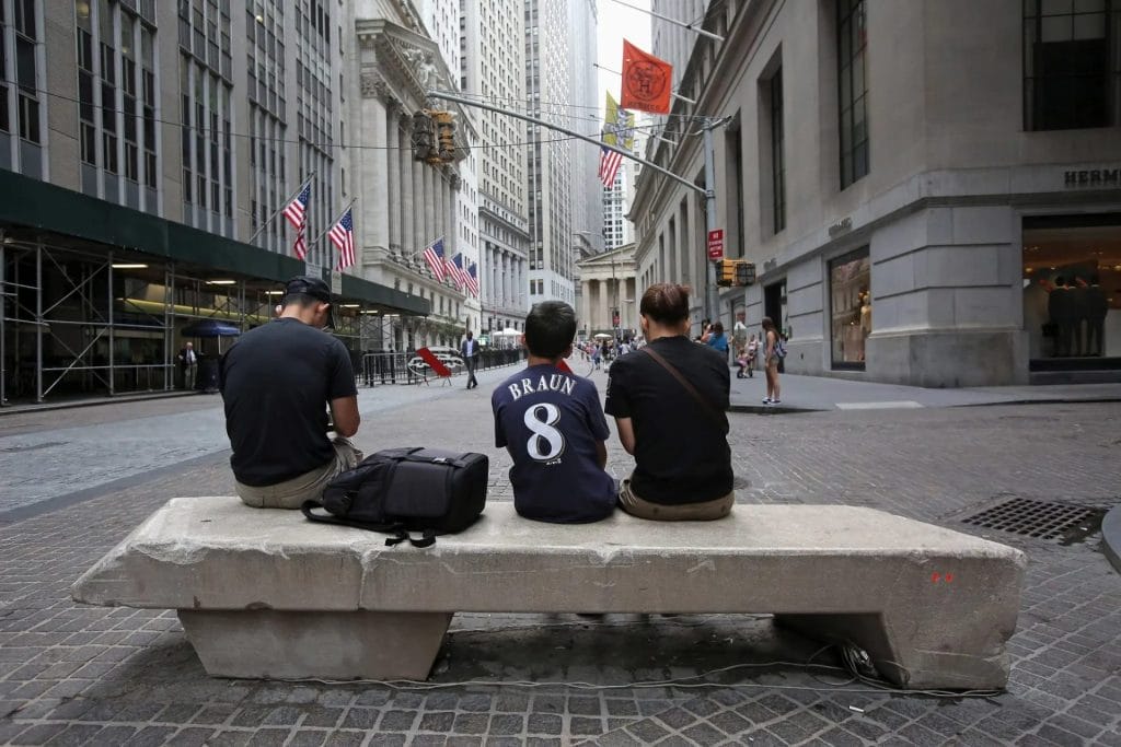 Chill day in Lower Manhattan