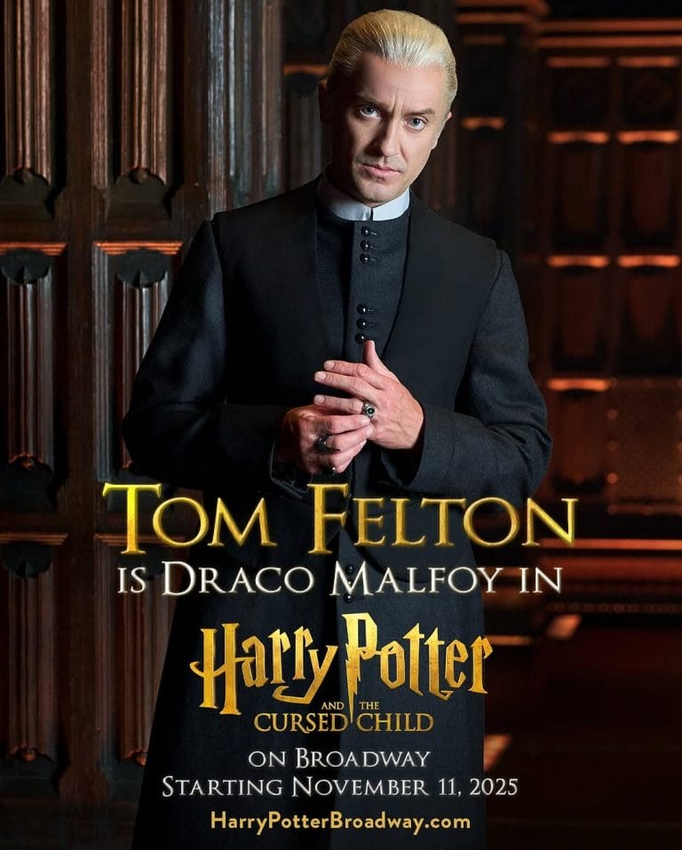 Tom Felton Returns as Draco Malfoy in ‘Cursed Child’ on Broadway
