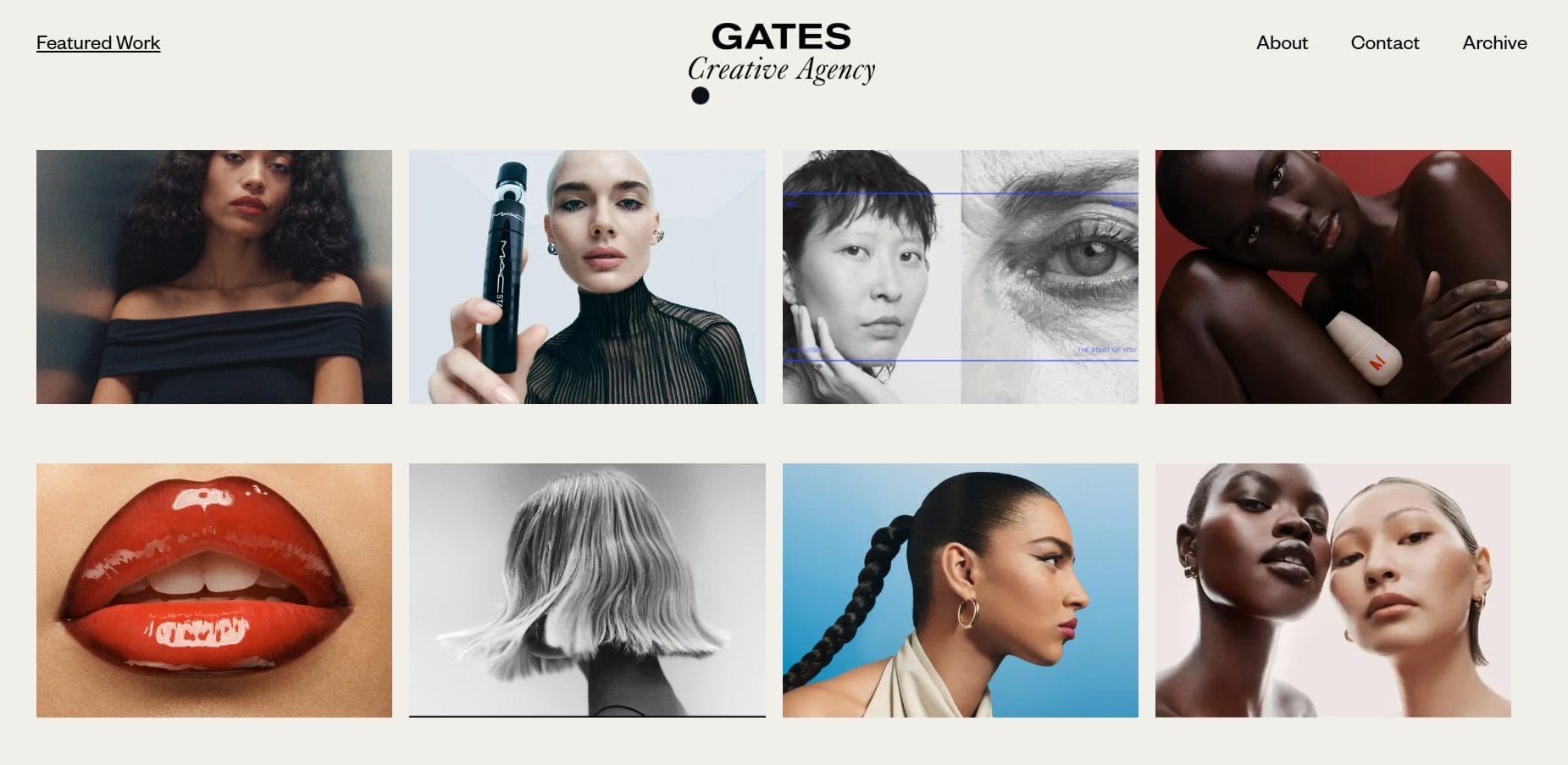 beauty web design NYC