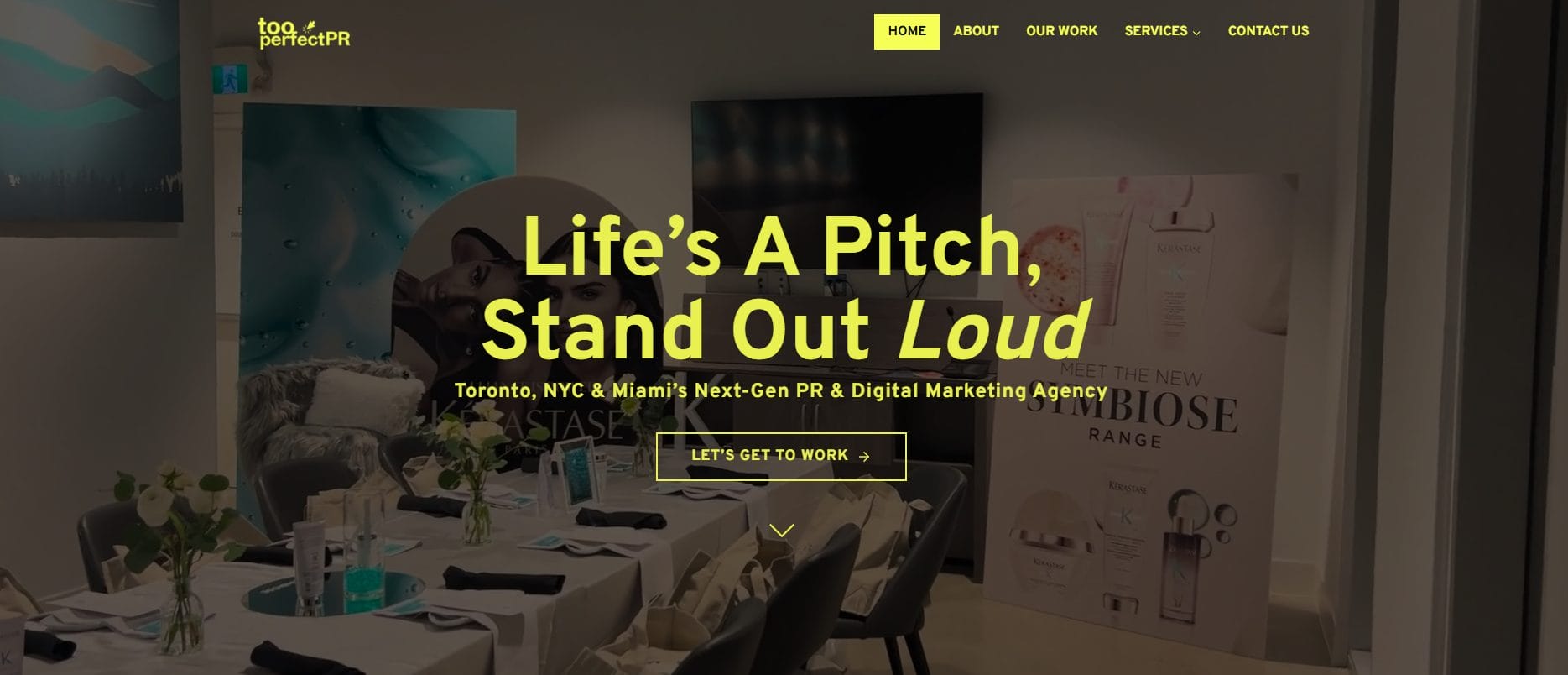 beauty web design NYC