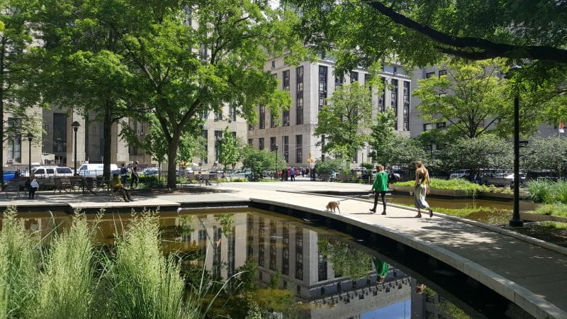 Chill day in Lower Manhattan