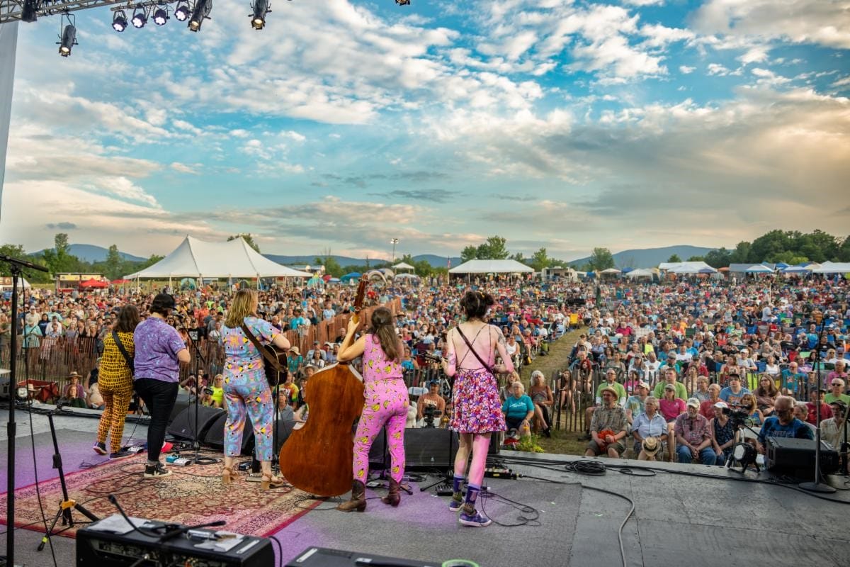 Performance at Grey Fox Bluegrass festival
