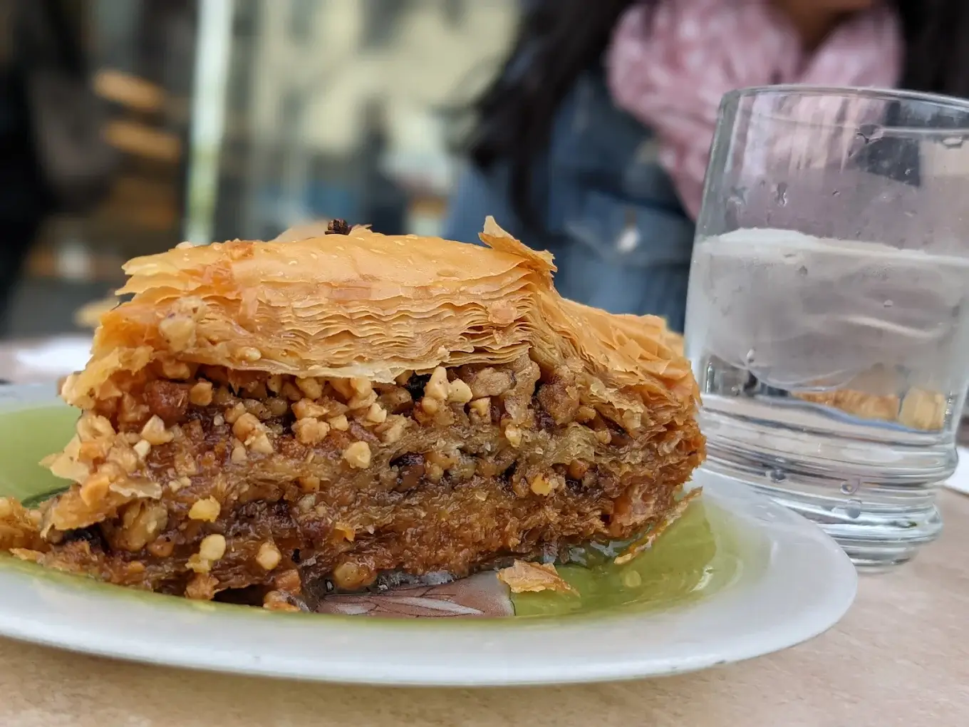 Close up of Baklava