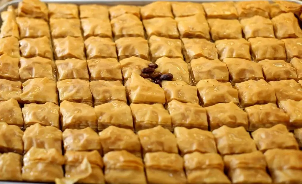 A batch of baklava.