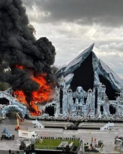 Fire Destroys Tomorrowland Main Stage Two Days Before Festival Begins