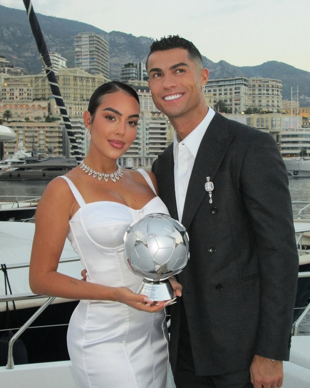 Cristiano Ronaldo and Georgina Rodríguez