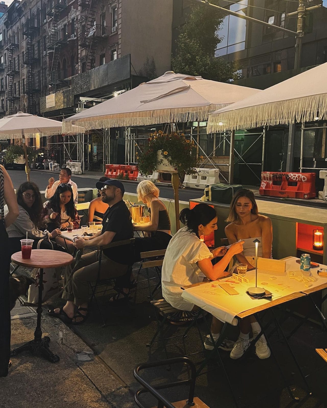 Best cafes with patios in NYC