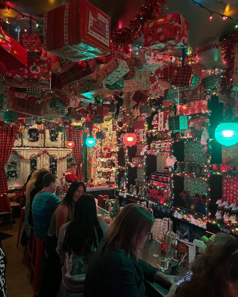 Holiday pop-up bars NYC 2025