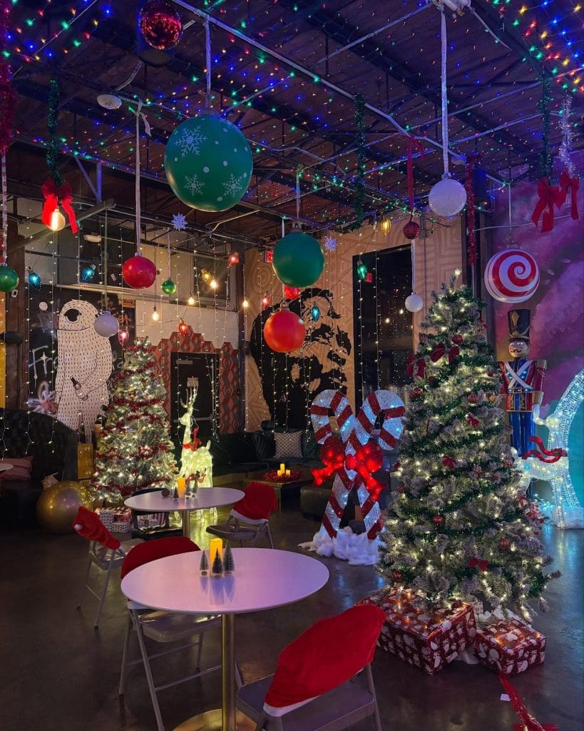 Holiday pop-up bars NYC 2025