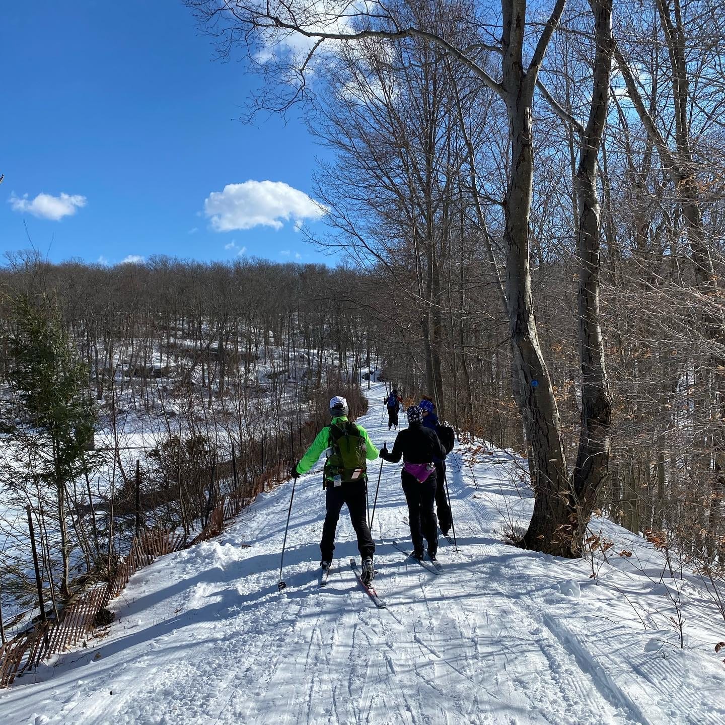 best places to go snowshoeing in New York