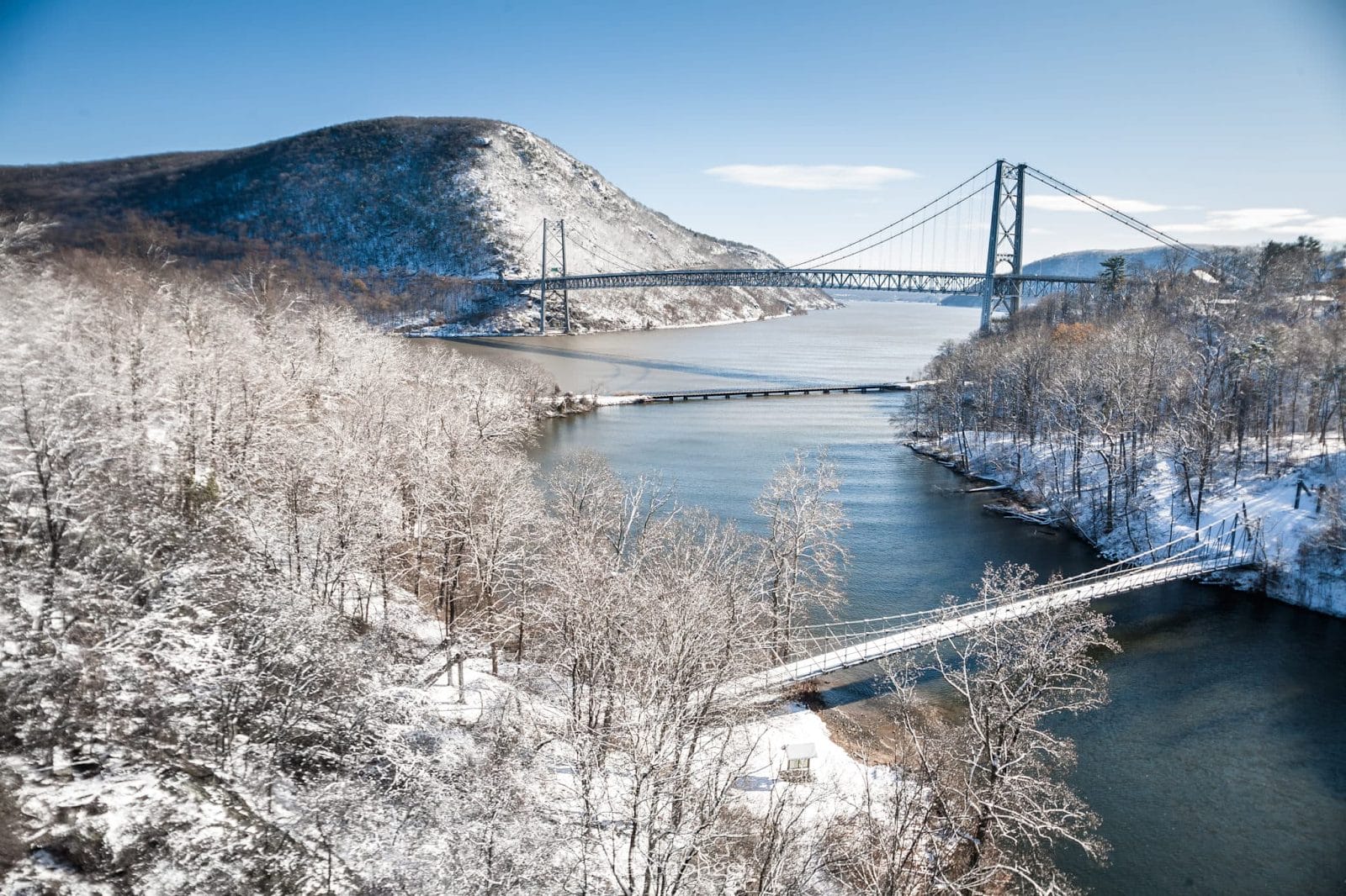 best places to go snowshoeing in New York