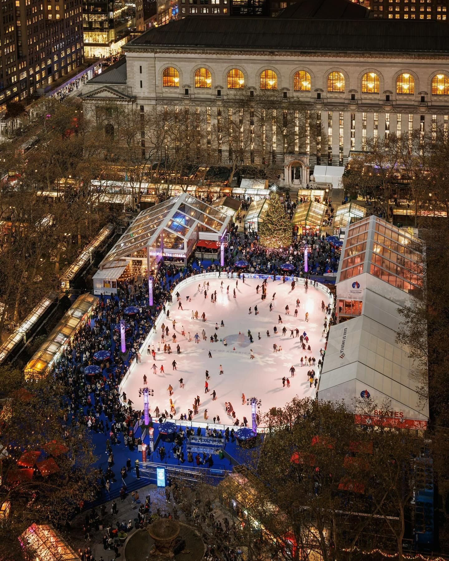Bryant Park's Winter Village