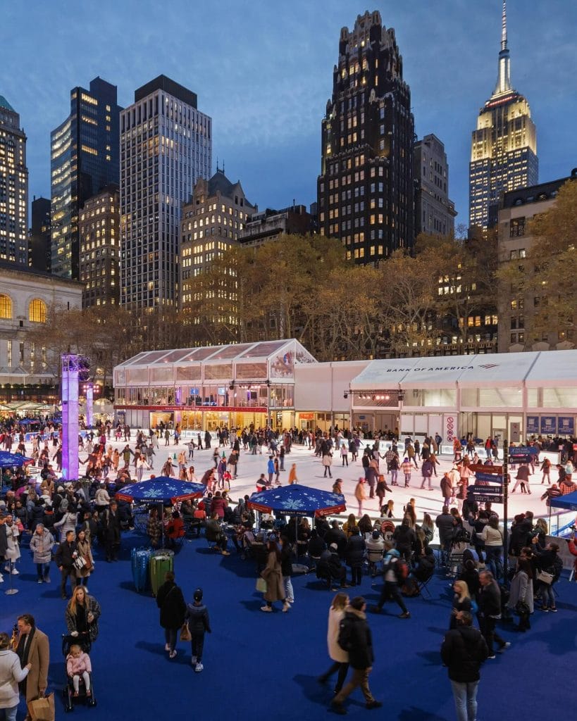 Bryant Park's Winter Village