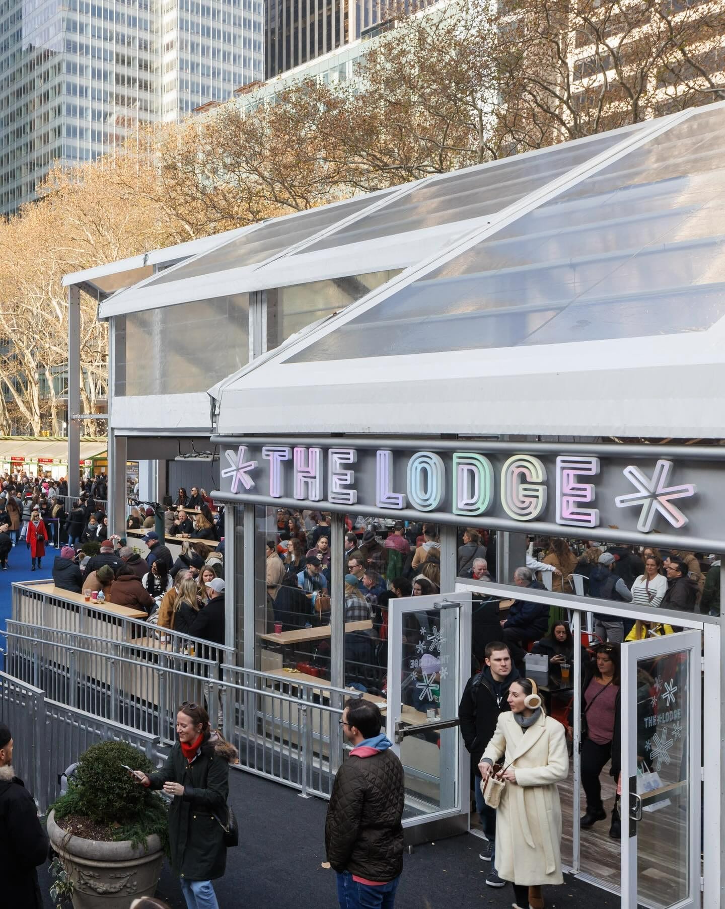 Bryant Park's Winter Village
