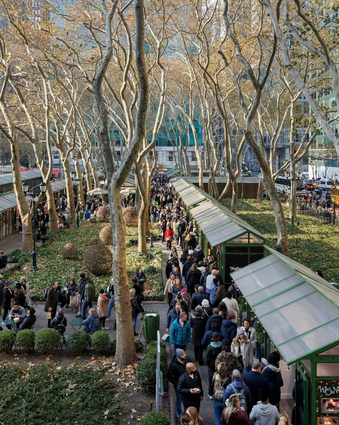 Bryant Park's Winter Village